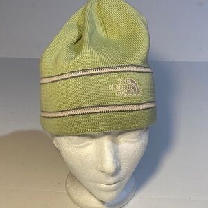 The North Face Light Green Knit Hat